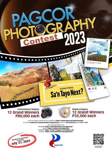 pagcor photography contest 2023|Deadline for PAGCOR's 2023 Photography Contest draws near.